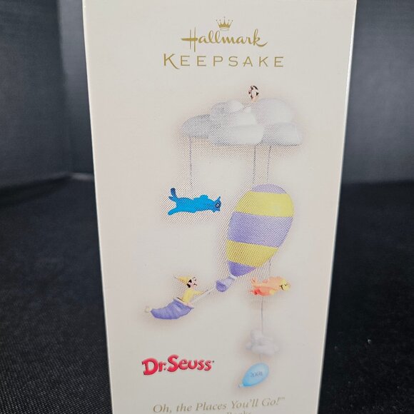 Hallmark Keepsake 2008 Dr. Seuss Oh The Places You'll Go Ornament - Picture 1 of 9